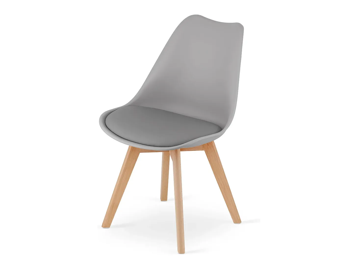 Sillas grises Valora RIKX para comedor/sala de estar x 2