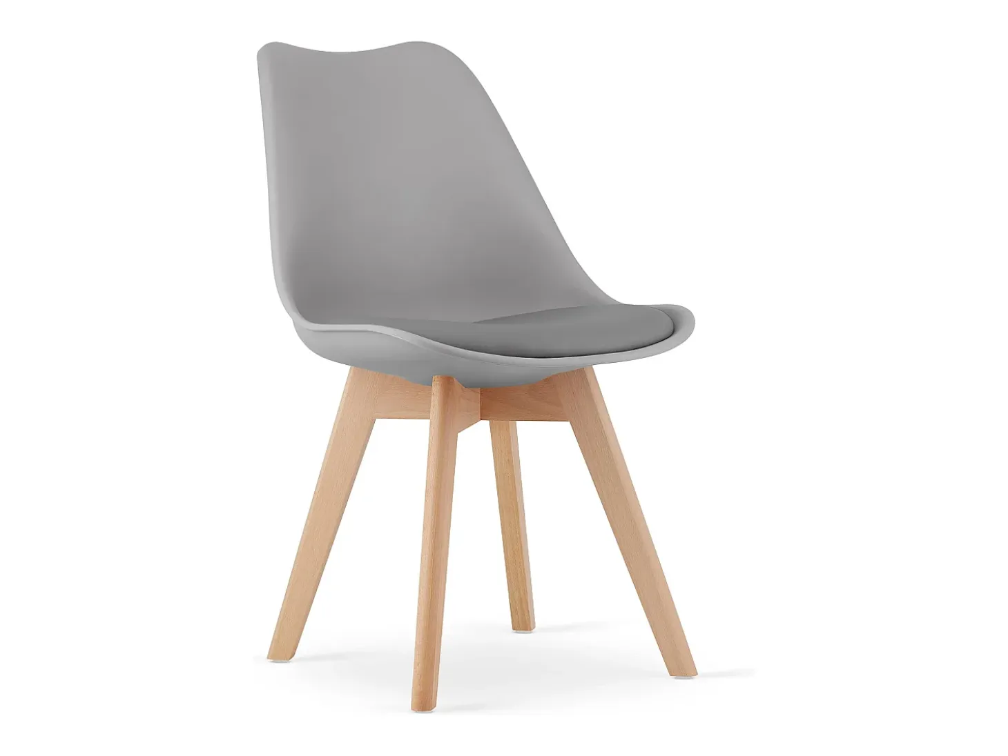 Sillas grises Valora RIKX para comedor/sala de estar x 2