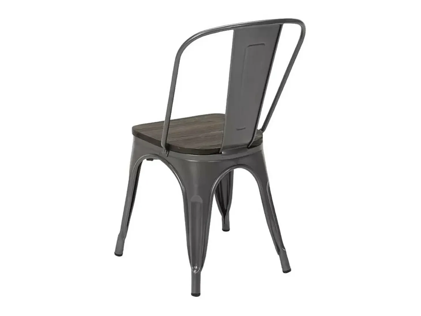 sillas industriales metal acero para cocinas y bares steel one - Gris Oscuro
