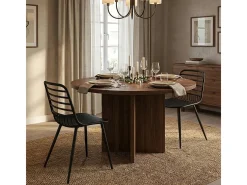 Sillas modernas para cocina comedor bar restaurante de polipropileno Lenny - Negro