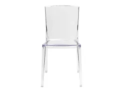 Sillas modernas transparentes lote de 2 ISLAND