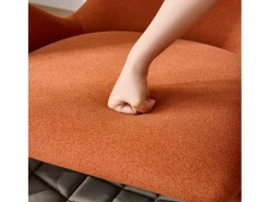 Sillón con forma de tiburón ballena - apto para mascotas - tejido resistente a arañazos - rojo