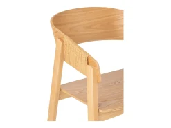 Sillón HIVA de madera de fresno: simplicidad natural y elegancia contemporánea