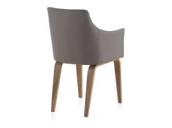 Sillón madera tapizado