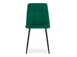Sillón Valora PYRA de terciopelo verde oscuro, diseño moderno para sala de estar