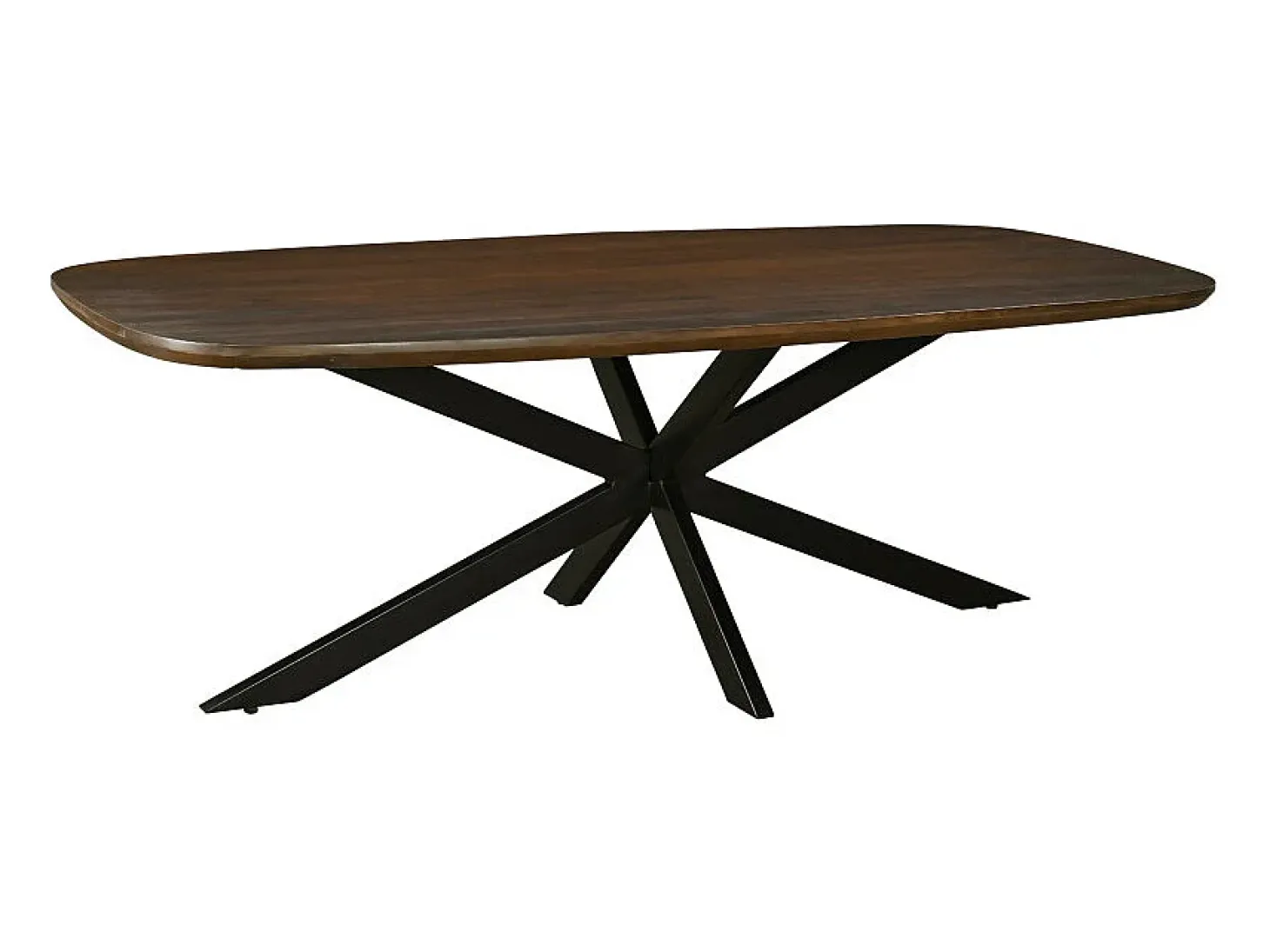 SKAGEN-Mesa de comedor 10 personas de 230 cm madera marrón