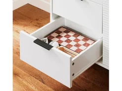 SoBuy FSB94-W Aparador Multifuncional para Pasillo salón y Cocina