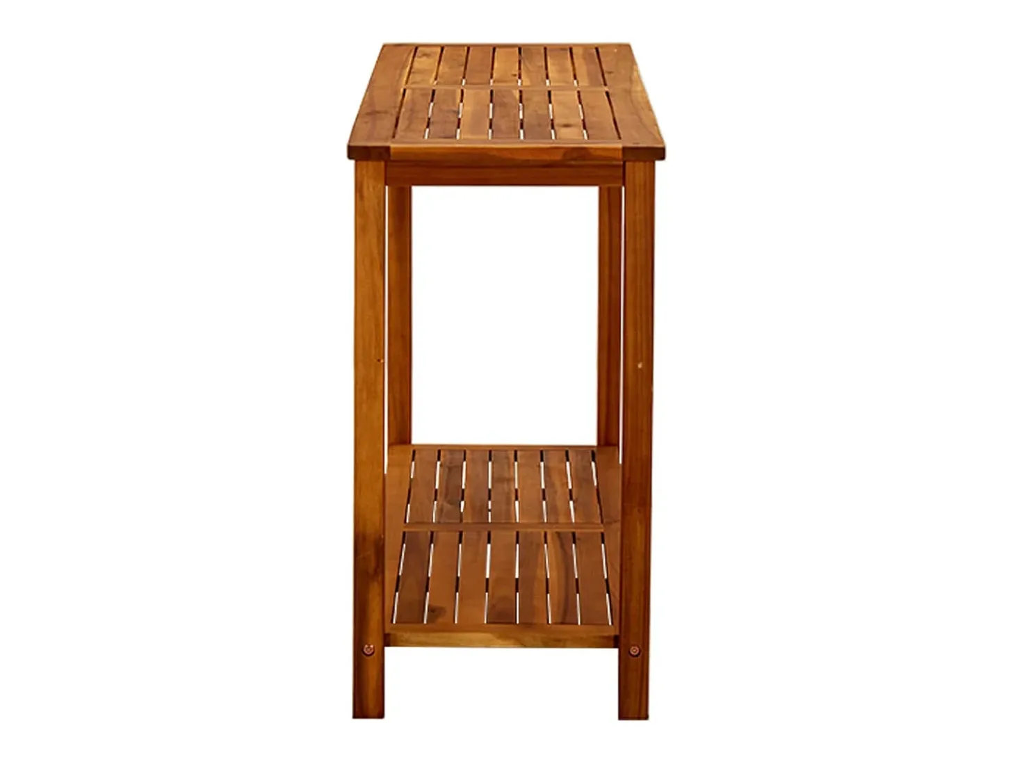Sophie-Mariane Mesa consola de jardín madera maciza de acacia 110x40x75 cm