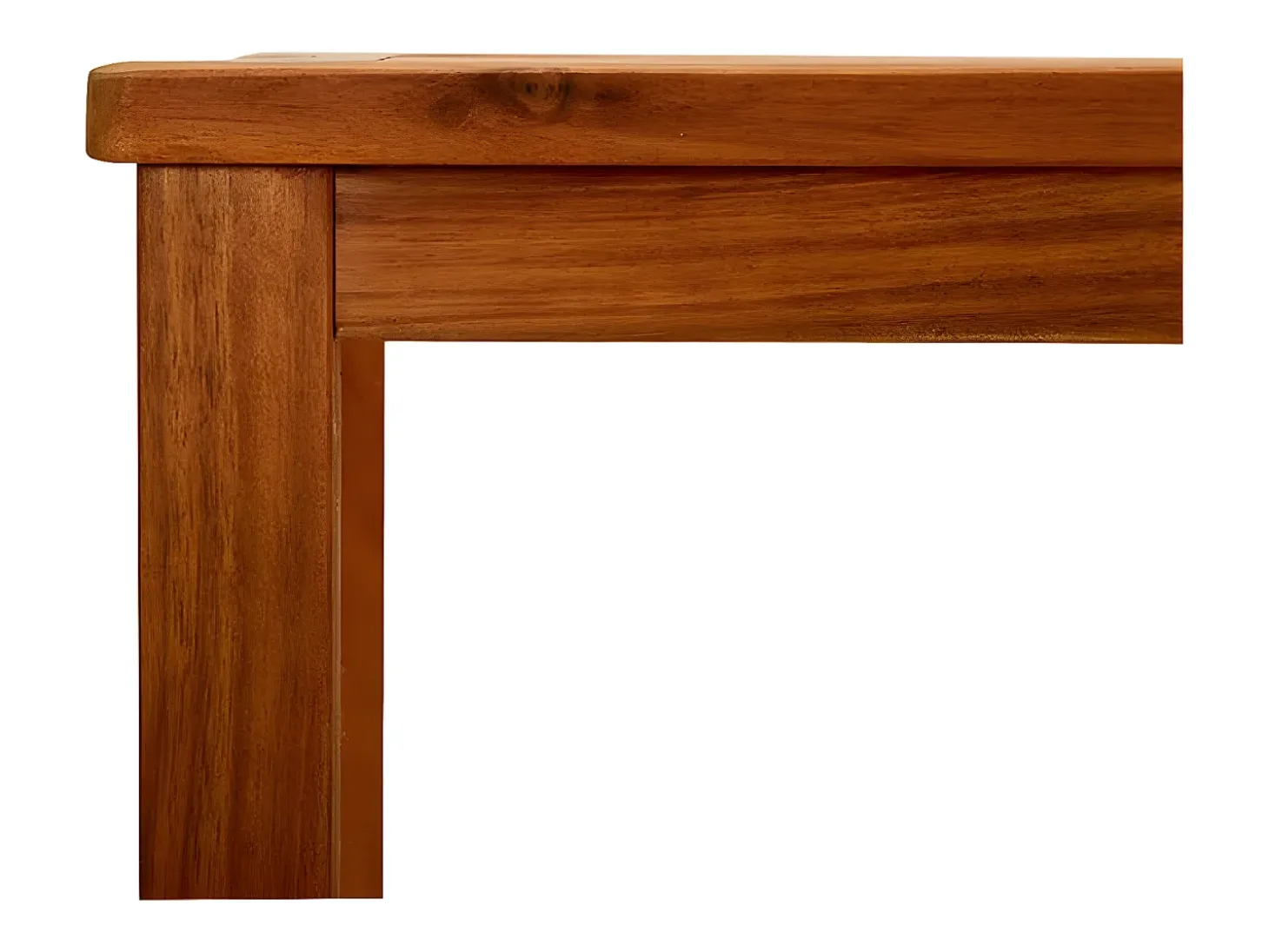 Sophie-Mariane Mesa consola de jardín madera maciza de acacia 110x40x75 cm