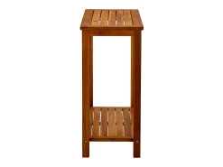 Sophie-Mariane Mesa consola de jardín madera maciza de acacia 80x35x75 cm