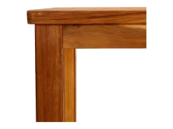 Sophie-Mariane Mesa consola de jardín madera maciza de acacia 80x35x75 cm