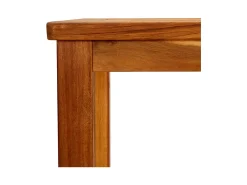 Sophie-Mariane Mesa consola de jardín madera maciza de acacia 80x35x75 cm