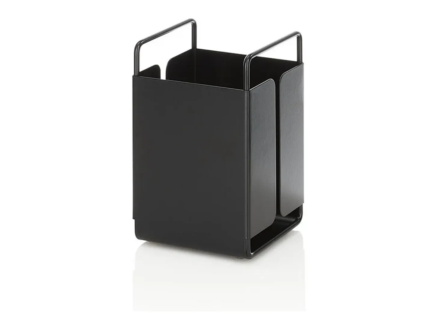 Soporte para utensilios de cocina de metal Kadax - Negro