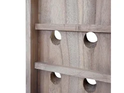 Tabla vibratoria decorativa, marrón