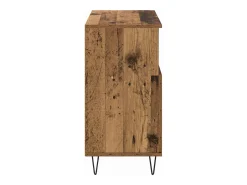 Tableros Lateral 3 piezas Madera vieja 180 x 35 x 70 cm