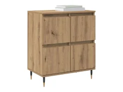 Tableros Lateral 3 piezas Roble artisan 180 x 35 x 70 cm