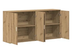 Tableros Lateral 2 piezas Roble artisan 79 x 38 x 80 cm