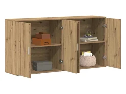 Tableros Lateral 2 piezas Roble artisan 79 x 38 x 80 cm