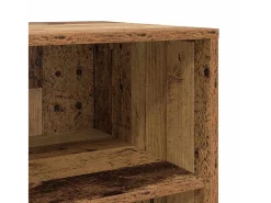 Tableros Lateral 2 piezas Madera vieja 70 x 41 x 75 cm