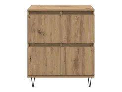 Tableros Lateral 3 piezas Roble artisan 180 x 35 x 70 cm