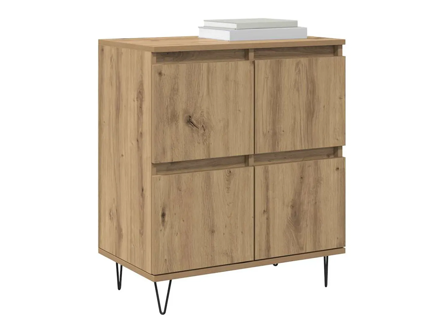 Tableros Lateral 3 piezas Roble artisan 180 x 35 x 70 cm