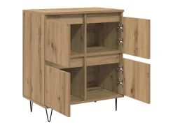 Tableros Lateral 3 piezas Roble artisan 180 x 35 x 70 cm