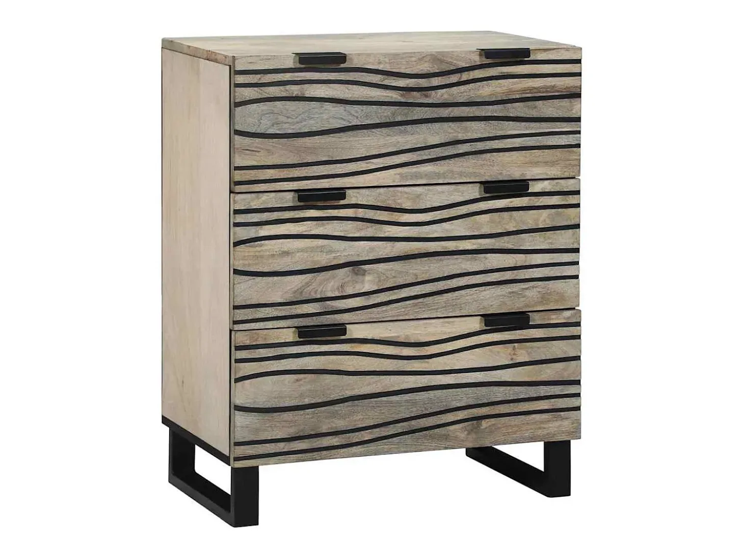 Tableros Lateral con cajón 2 piezas 60 x 33.5 x 75 cm
