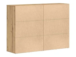 Tableros Lateral con cajón 2 piezas Roble artisan 60 x 31 x 84 cm