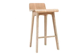 Taburete / Silla de bar escandinavo 65cm fresno BALTIK