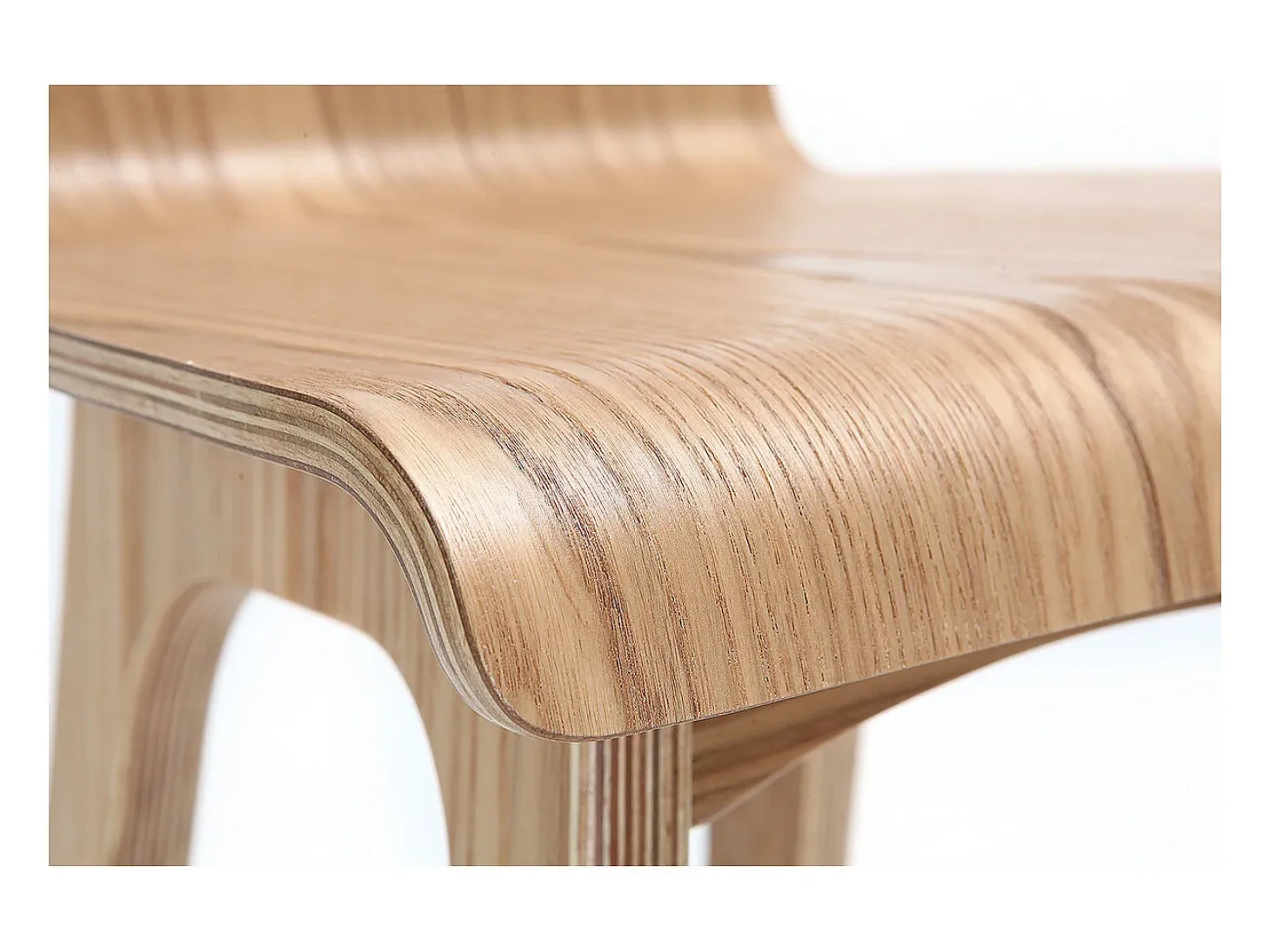 Taburete / Silla de bar escandinavo 65cm fresno BALTIK