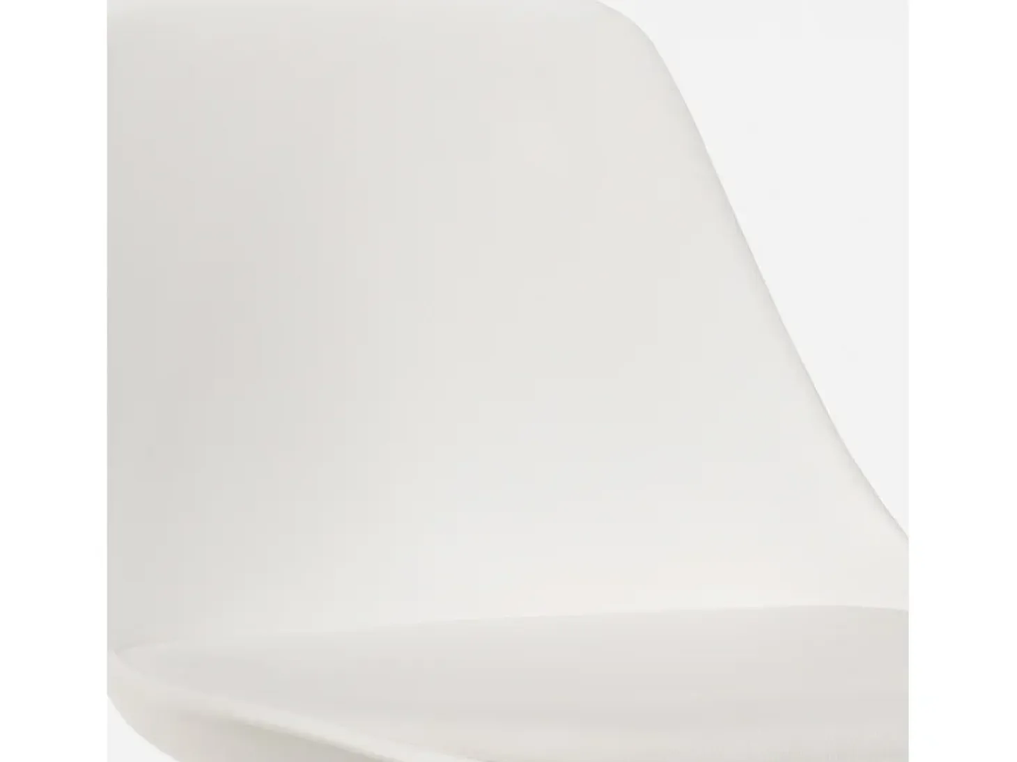 Taburete alto de metal para barra de cocina con cojín de diseño moderno Willis - Blanco