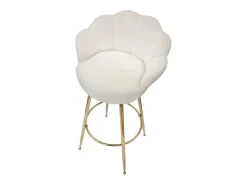 Taburete Alto VKH451, Beige, 55x53x110 cm, Kendra Home
