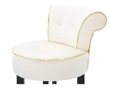 Taburete Alto VKH440, Beige, 46x48x96 cm, Kendra Home
