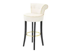 Taburete Alto VKH440, Beige, 46x48x96 cm, Kendra Home