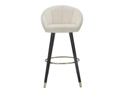 Taburete Alto VKH429, Beige, 55x56x104 cm, Kendra Home