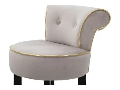 Taburete Alto VKH441, Gris, 46x48x96 cm, Kendra Home