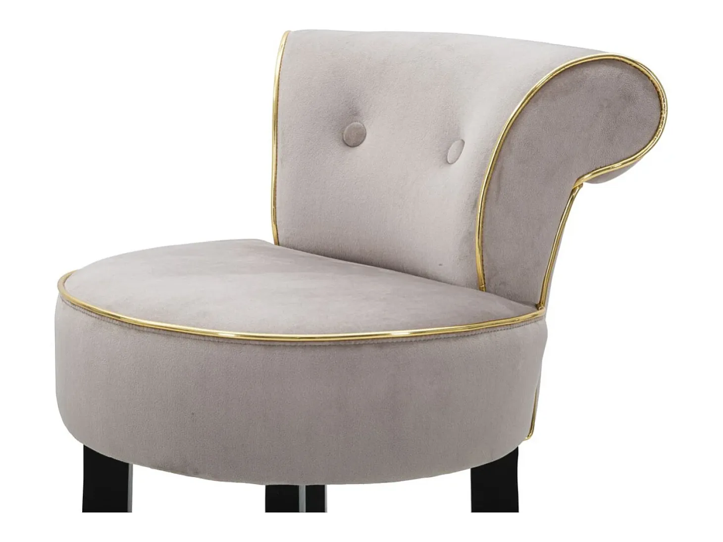 Taburete Alto VKH441, Gris, 46x48x96 cm, Kendra Home