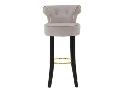 Taburete Alto VKH441, Gris, 46x48x96 cm, Kendra Home