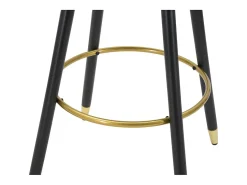 Taburete Alto VKH430, Negro, 55x56x104 cm, Kendra Home