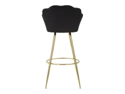 Taburete Alto VKH452, Negro, 55x53x110 cm, Kendra Home