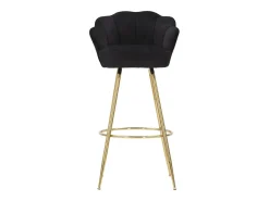 Taburete Alto VKH452, Negro, 55x53x110 cm, Kendra Home