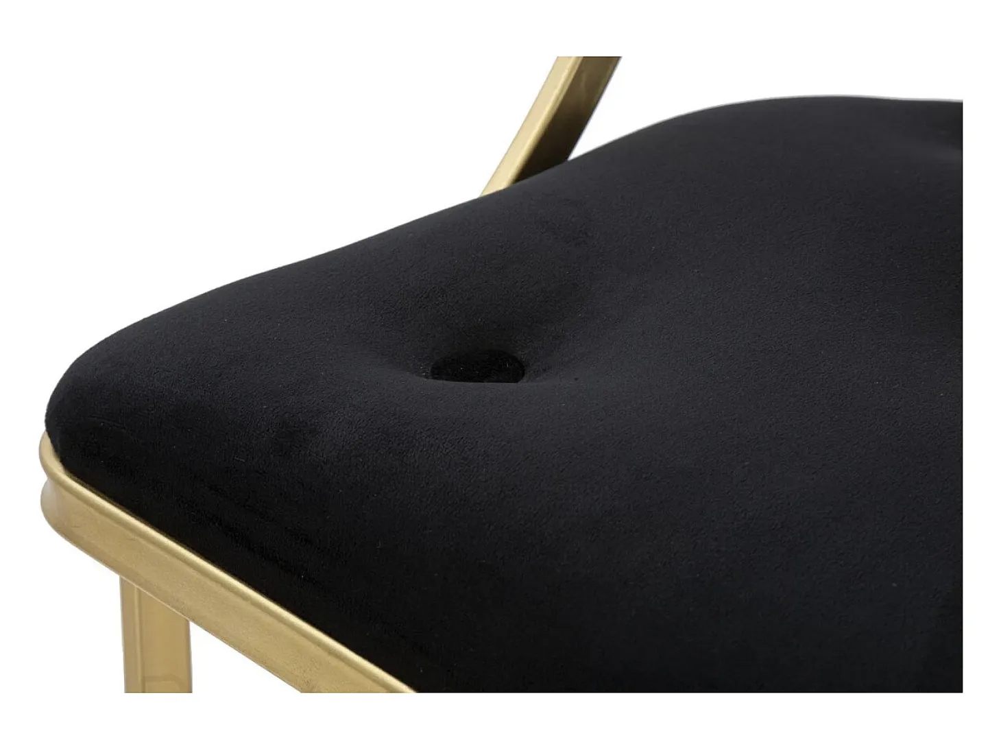 Taburete Alto VKH450, Oro, 45x45x90 cm, Kendra Home