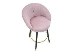 Taburete Alto VKH431, Rosa, 55x56x104 cm, Kendra Home