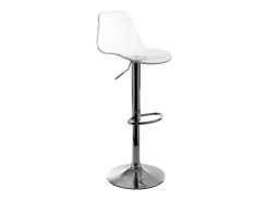 Taburete de bar de diseño transparente (lote de 2) GALILEO