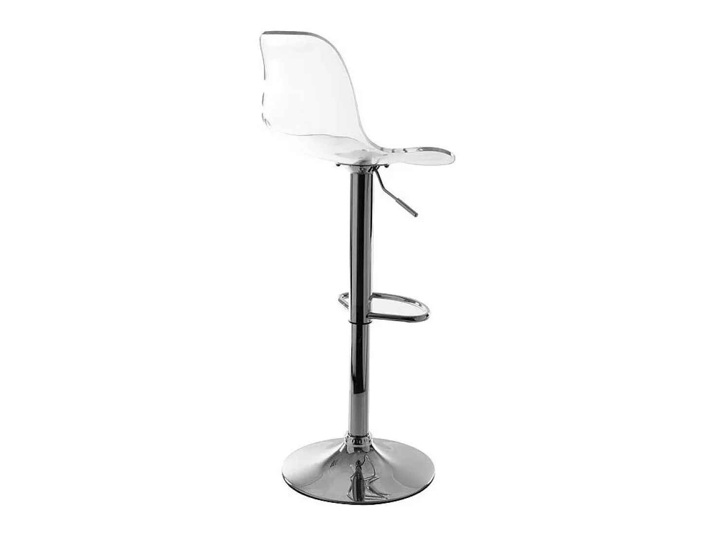 Taburete de bar de diseño transparente GALILEO