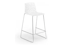 Taburete de bar de diseño Grand Soleil 64cm Mini Spider - Blanco