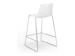 Taburete de bar de diseño Grand Soleil 64cm Mini Spider - Blanco