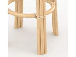 Taburete de bar de ratán 75 cm - Vania