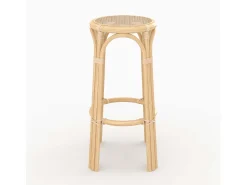 Taburete de bar de ratán 75 cm - Vania