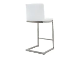 Taburete de bar diseño contemporáneo con pies de aluminio (lote de 2) STELLAR